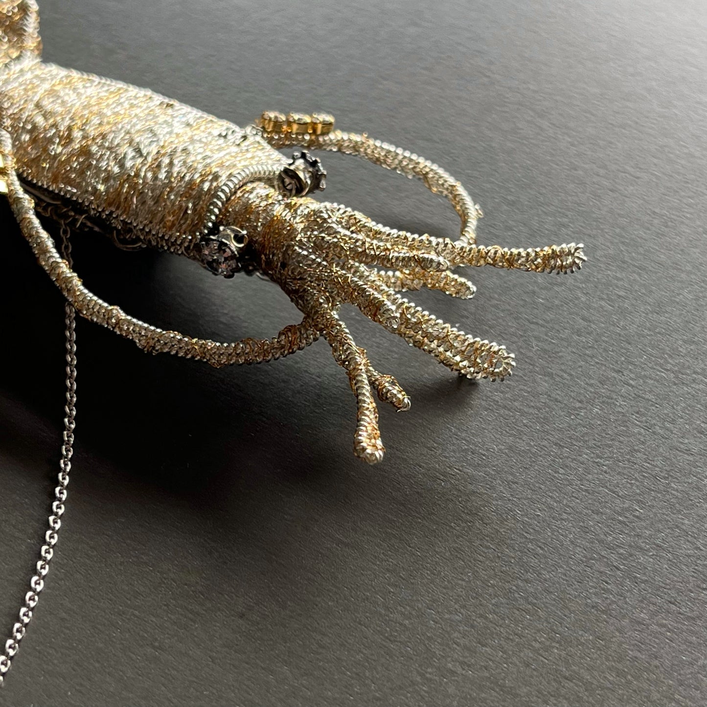 Squid - Magnetic Brooch (Austrian Metal Art)