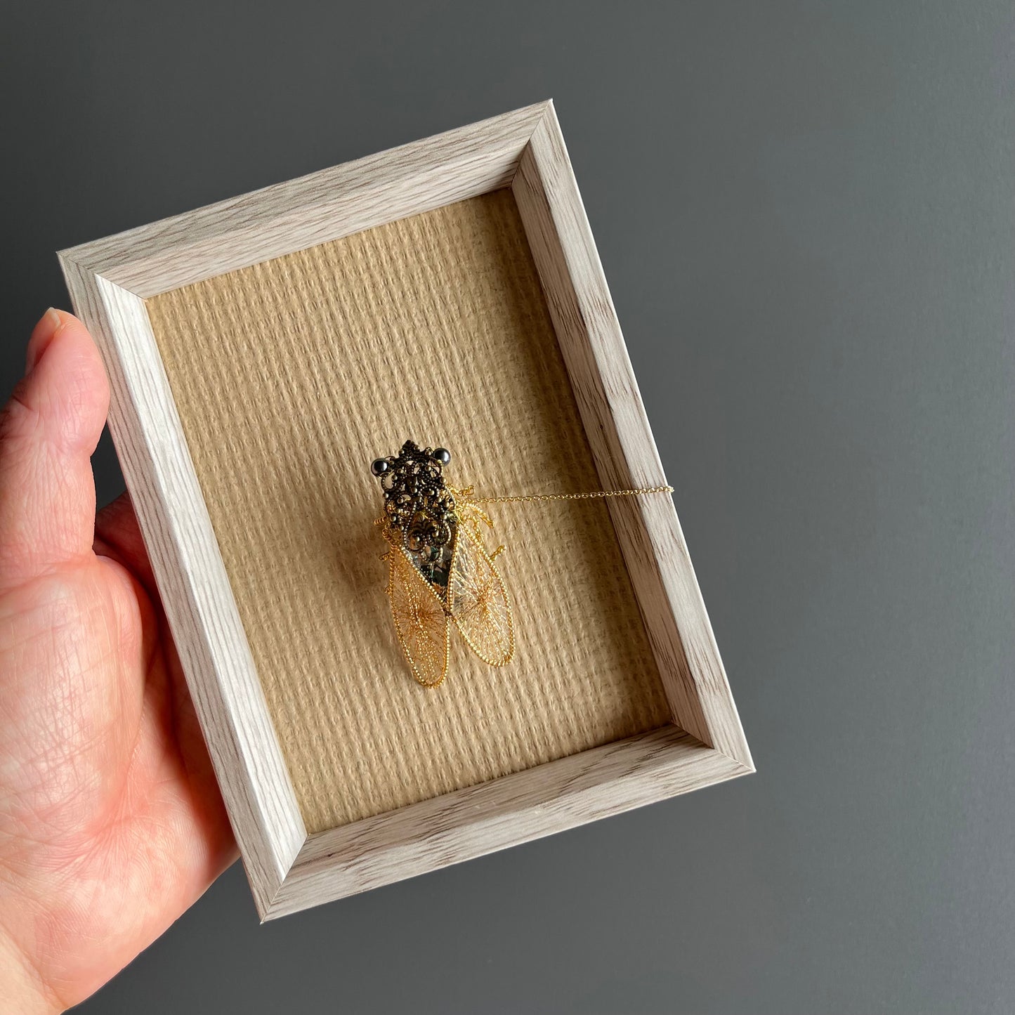Cicada - Magnetic Brooch (Austrian Metal Art)