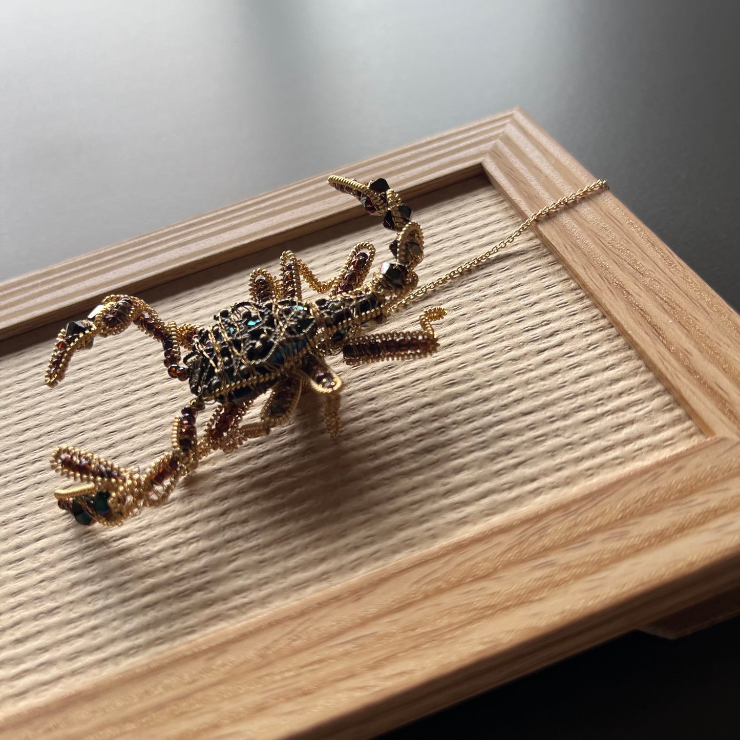 -Scorpion - Magnetic Brooch (Austrian Metal Art)