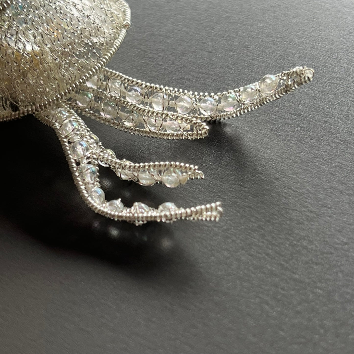 Jellyfish - Magnetic Brooch (Austrian Metal Art)