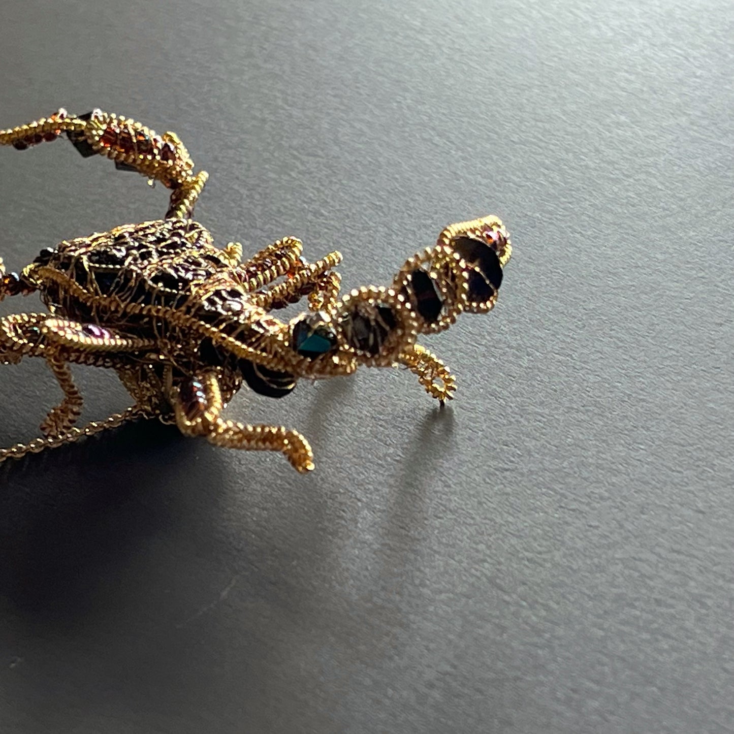 -Scorpion - Magnetic Brooch (Austrian Metal Art)