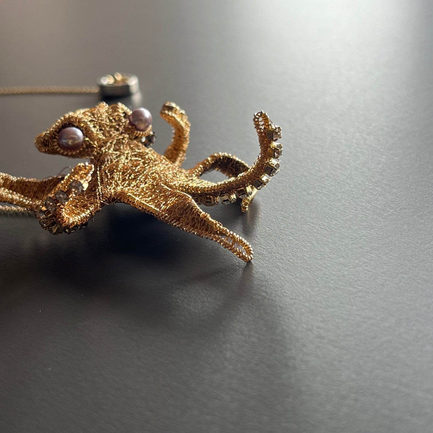 Octopus - Magnetic Brooch (Austrian Metal Art)