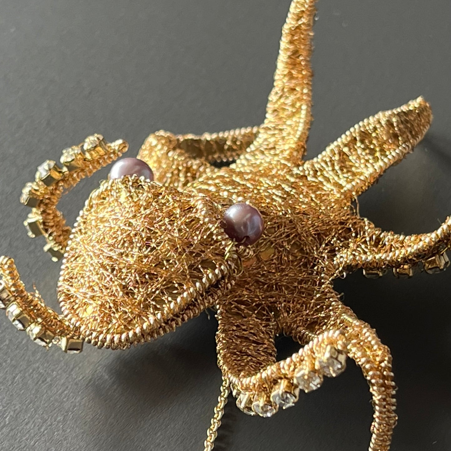 Octopus - Magnetic Brooch (Austrian Metal Art)