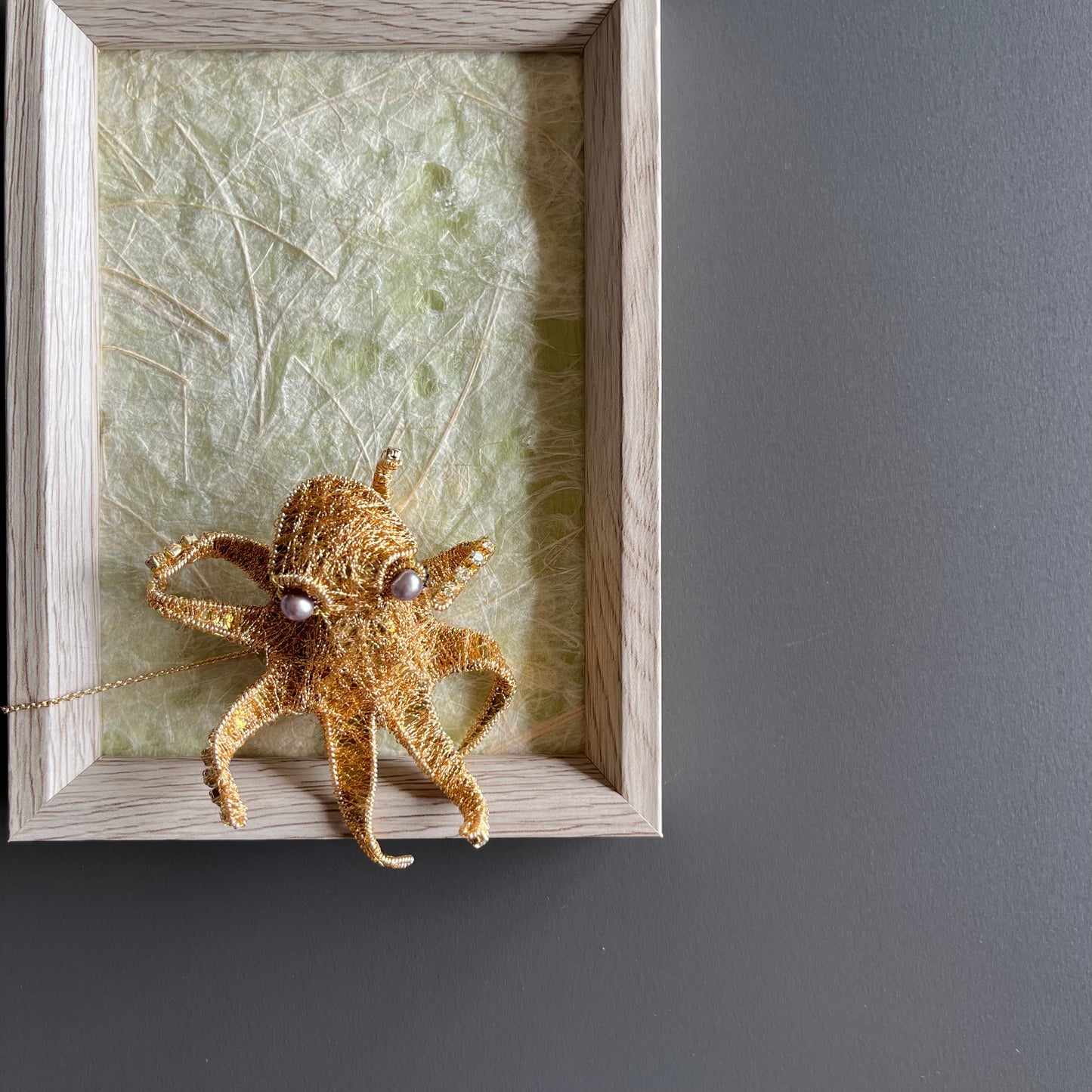 Octopus - Magnetic Brooch (Austrian Metal Art)