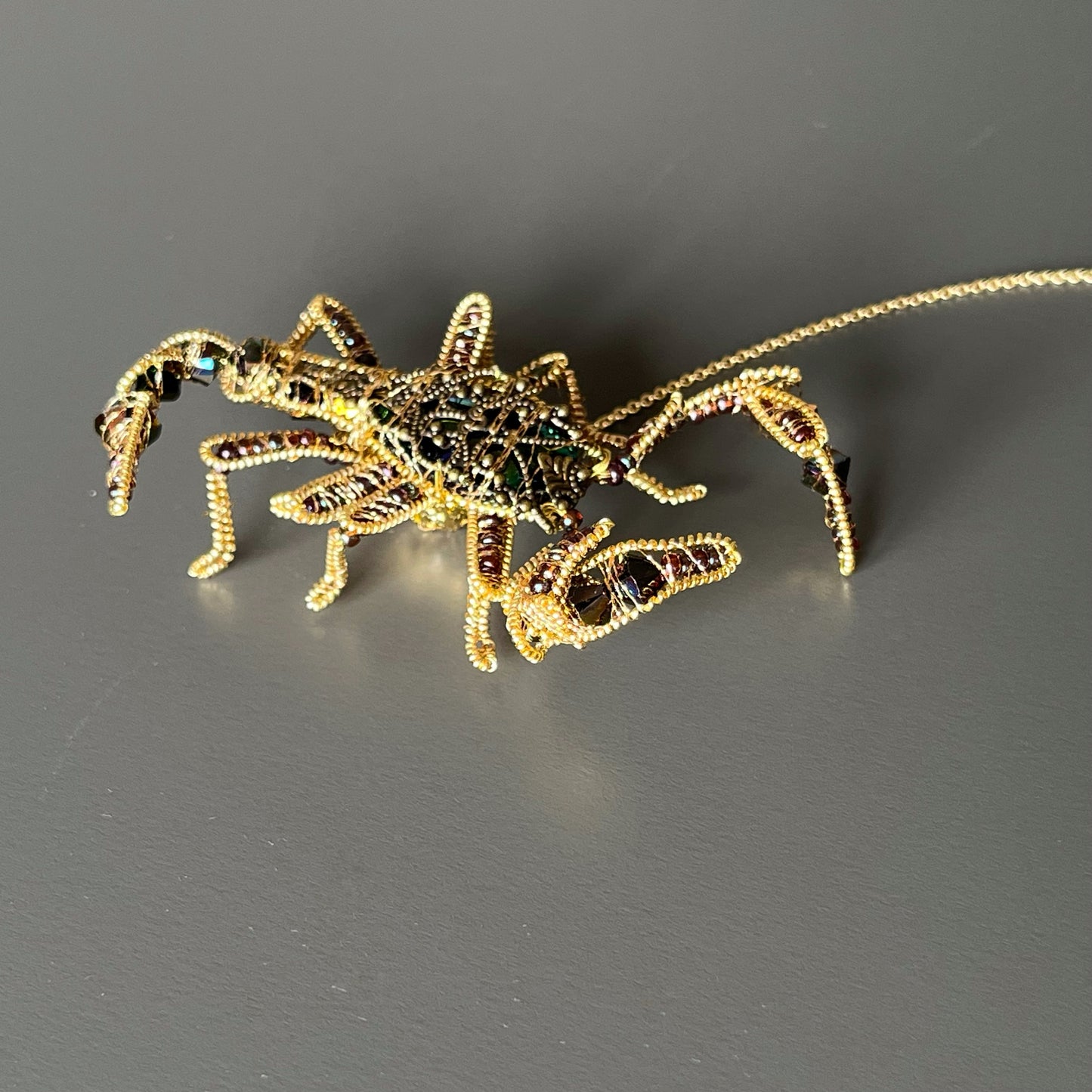 -Scorpion - Magnetic Brooch (Austrian Metal Art)