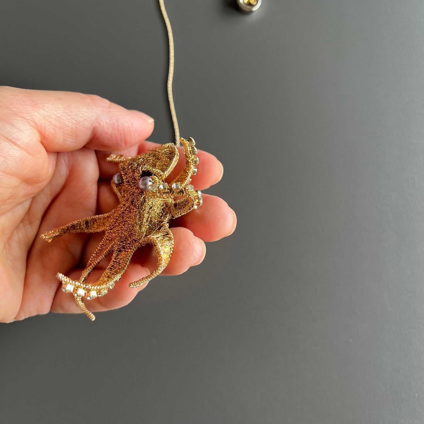 Octopus - Magnetic Brooch (Austrian Metal Art)