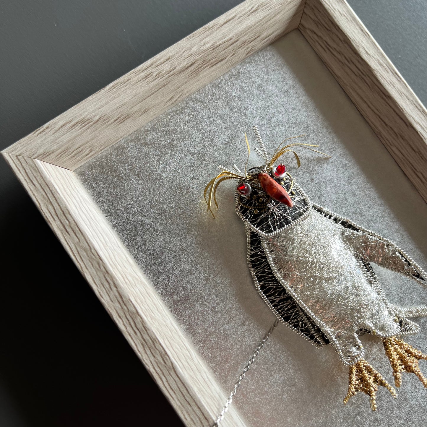 Penguin - Magnetic Brooch (Austrian Metal Art)