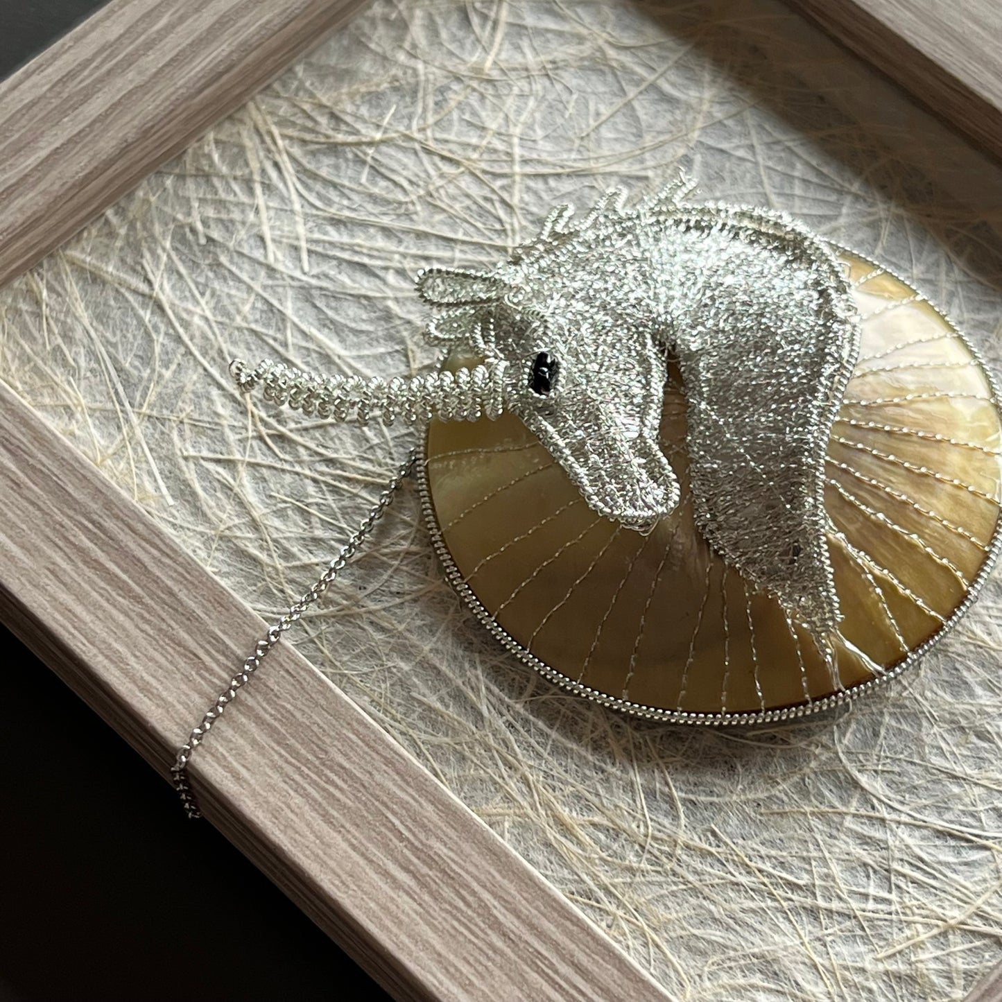 Unicorn - Magnetic Brooch (Austrian Metal Art)