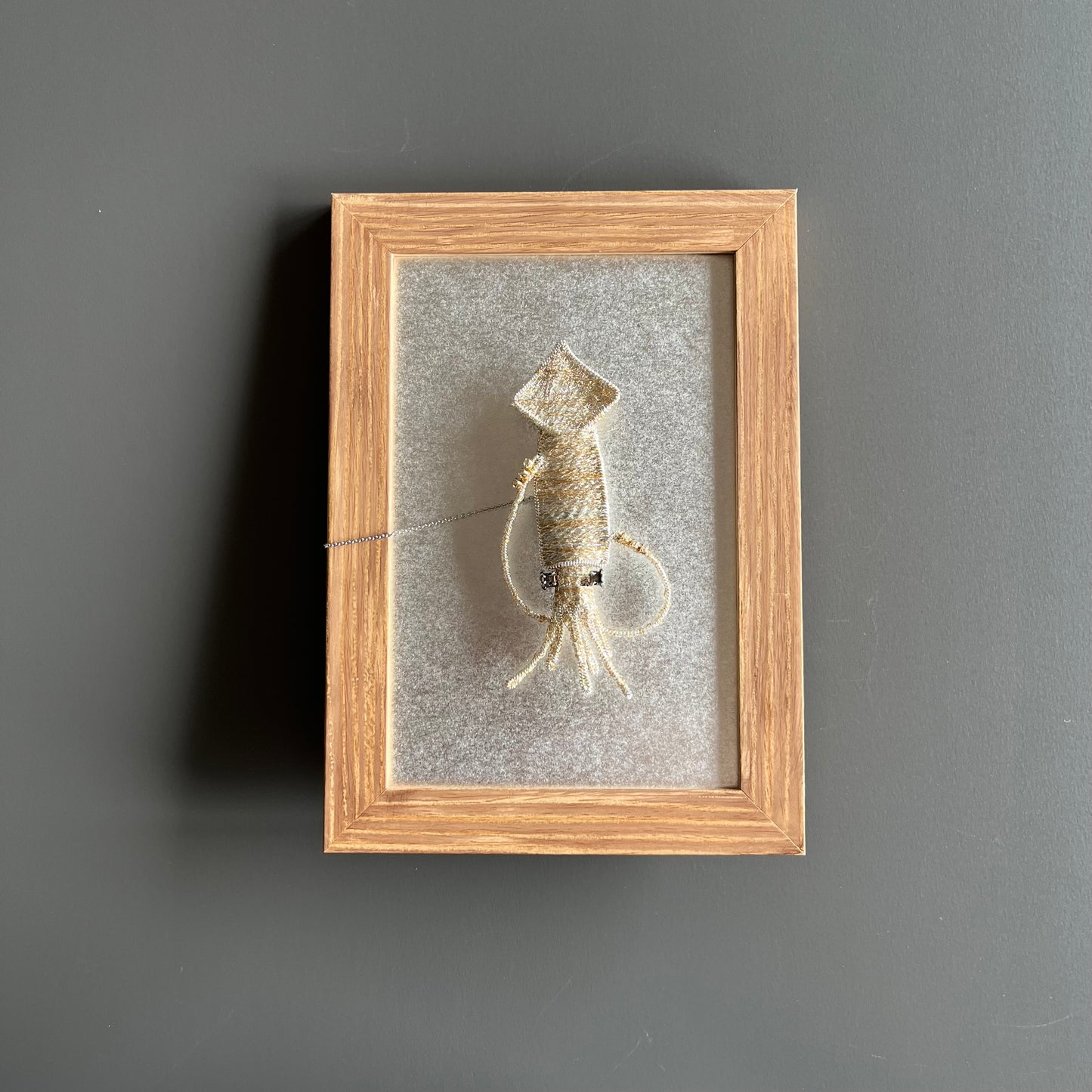 Squid - Magnetic Brooch (Austrian Metal Art)