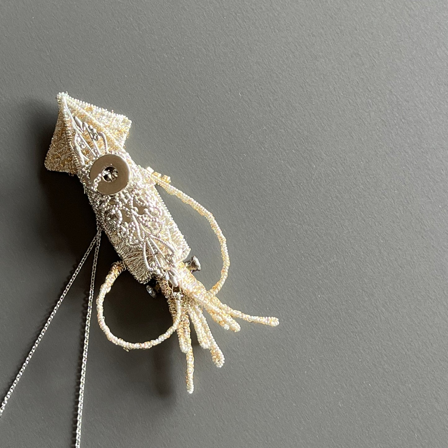 Squid - Magnetic Brooch (Austrian Metal Art)
