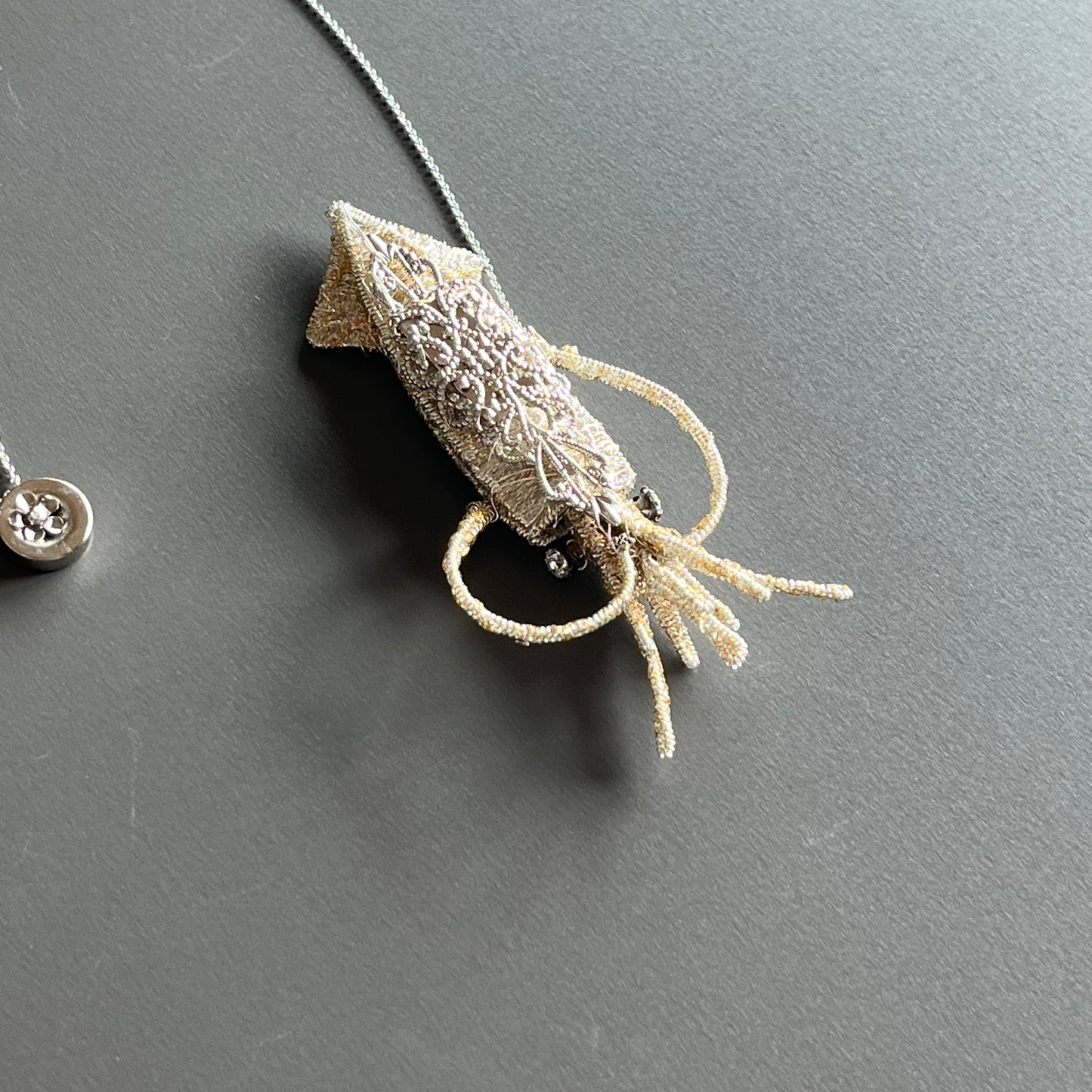 Squid - Magnetic Brooch (Austrian Metal Art)