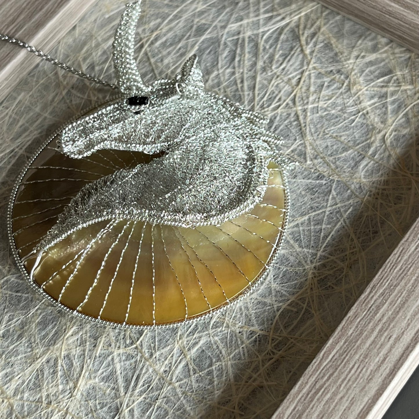 Unicorn - Magnetic Brooch (Austrian Metal Art)