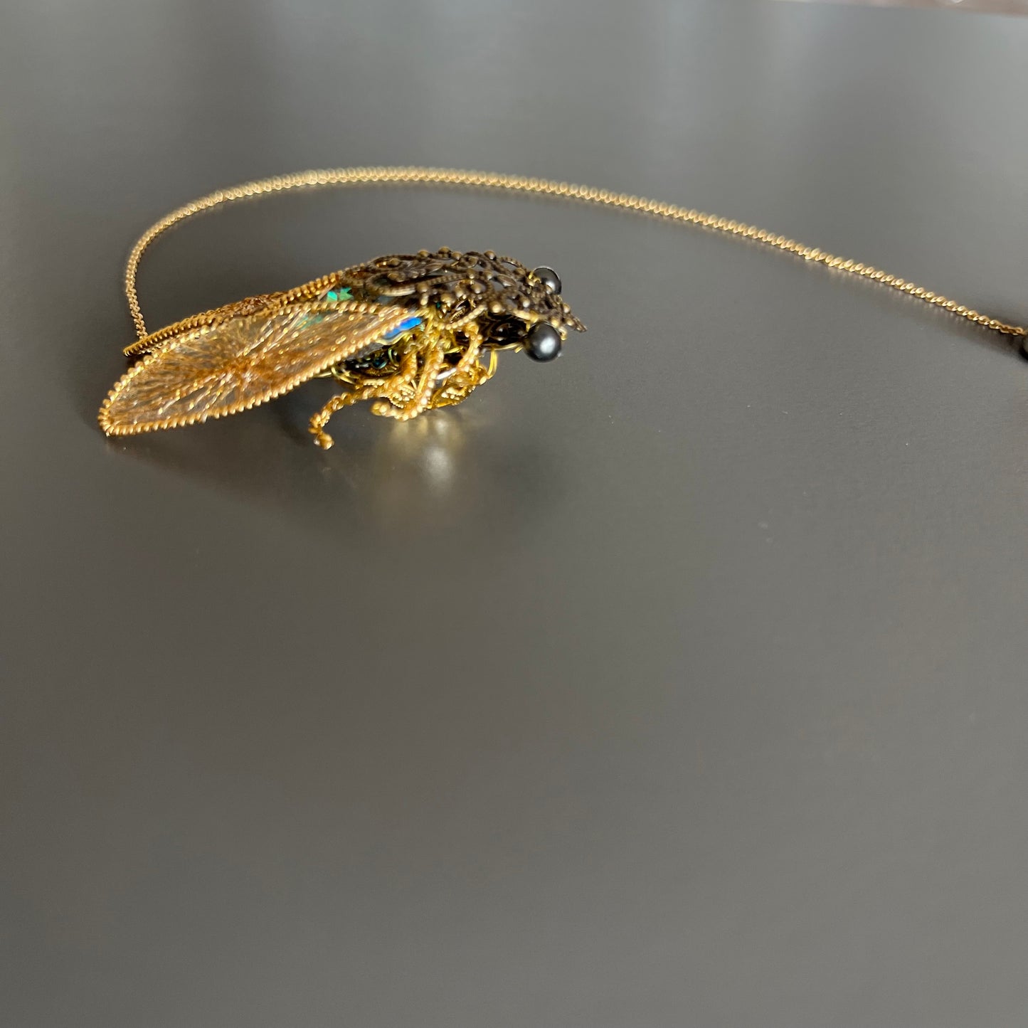 Cicada - Magnetic Brooch (Austrian Metal Art)