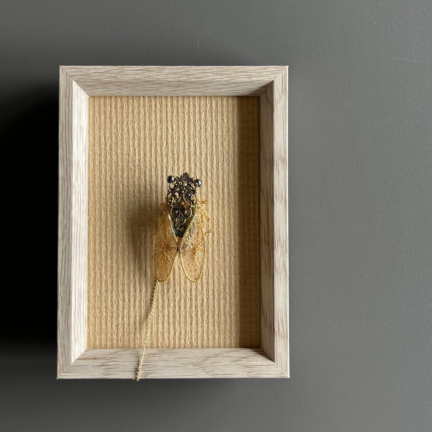 Cicada - Magnetic Brooch (Austrian Metal Art)