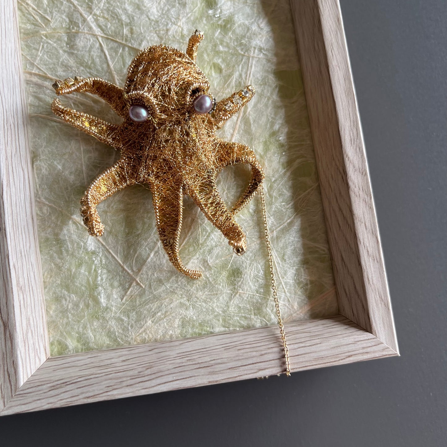 Octopus - Magnetic Brooch (Austrian Metal Art)
