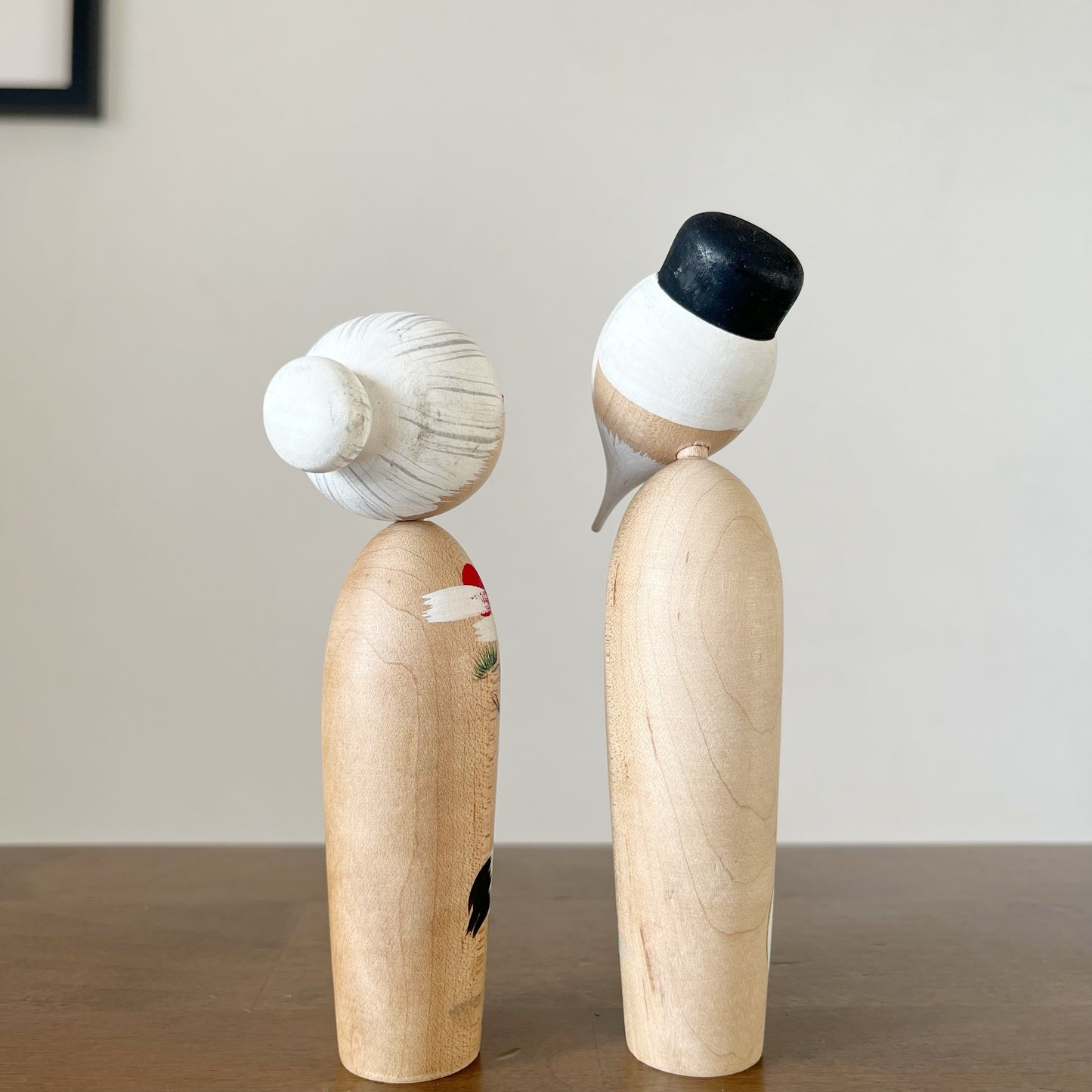 Japanese Kokeshi Doll Couple – Fortune & Longevity