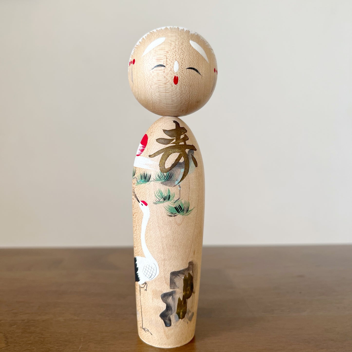 Japanese Kokeshi Doll Couple – Fortune & Longevity