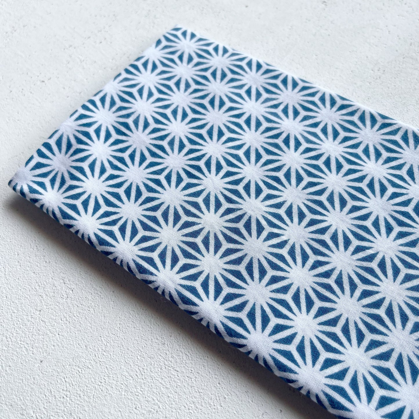 Rienzome Tenugui Asanoha (Hemp Leaf) Blue