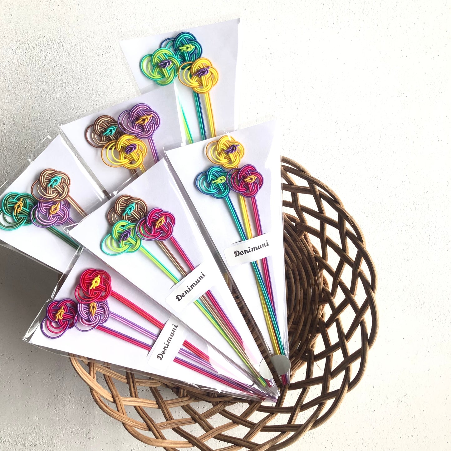 Mizuhiki - Wildflower Bookmark Set