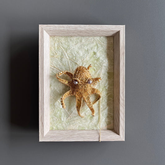 Octopus - Magnetic Brooch (Austrian Metal Art)