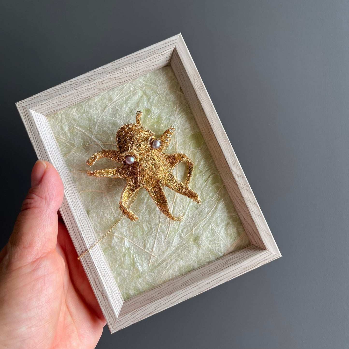Octopus - Magnetic Brooch (Austrian Metal Art)
