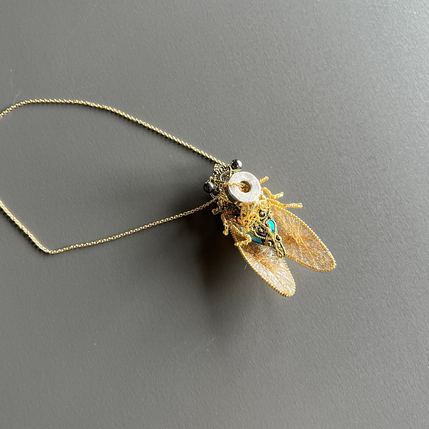 Cicada - Magnetic Brooch (Austrian Metal Art)