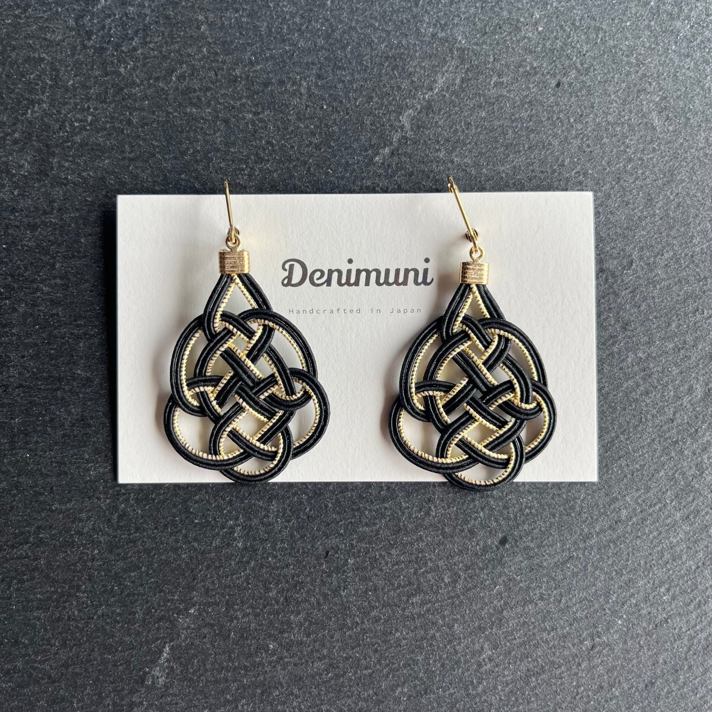 Japanese Mizuhiki Earrings －IPPO－ Earrings for a New Beginning